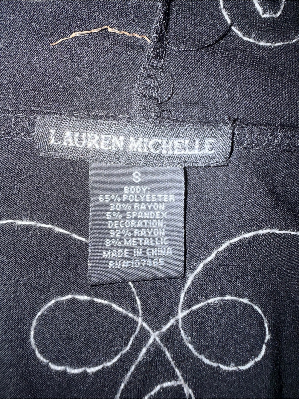 Black Embroidered Open Jacket & Pants Set - Women's Pants & Jumpsuits - Picture 4 of 7